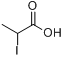 2-碘丙酸;2-碘丙酸;分子式结构图
