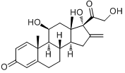 泼尼立定;泼尼立定;分子式结构图