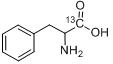 DL-苯丙氨酸-1-13C分子式结构图