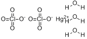 高氯酸汞(II)三水;高氯酸汞(II)三水合物分子式结构图