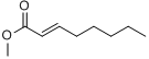 反式-2-辛烯甲酯;反-2-辛烯甲酯;CH3(CH2)4CH=CHCO2CH3分子式结构图