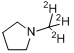 1-甲基-D3-吡咯烷分子式结构图