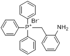 (2-氨基苯甲基)三苯基溴化磷分子式结构图