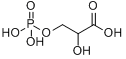 3-磷甘油酸;3-磷甘油酸;分子式结构图