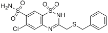 苄噻嗪;苄硫醚氯噻嗪;苄硫噻嗪分子式结构图