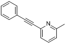 2-甲基-6-(苯乙炔)吡啶盐酸盐分子式结构图