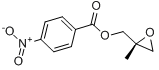 (2R)-(?)-2-甲基缩水甘油基4-硝基苯酸分子式结构图