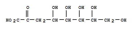 2-酮基-3-脱氧辛酮酸铵盐;2-酮基-3-脱氧辛酮酸铵盐;3-脱氧辛酮糖酸铵盐分子式结构图