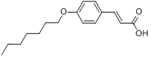 4-(庚氧基)肉桂酸分子式结构图