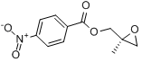 (2S)-(+)-2-甲基缩水甘油4-硝基苯酸分子式结构图