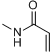 N-甲基-2-丙烯酰胺;N-甲基-2-丙烯酰胺;分子式结构图