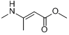 3-甲氧基氨基巴豆酸甲酯分子式结构图