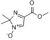 2,2-二甲基-4-甲氧羰基-2H-咪唑-1-氧分子式结构图