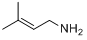 3-甲基-2-丁烯胺;1-氨基-3-甲基-2-丁烯分子式结构图