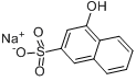 1-萘酚-3-磺酸钠分子式结构图