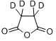 琥珀酸酐-2,2,3,3-d4分子式结构图