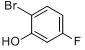 2-溴-5-氟苯酚分子式结构图