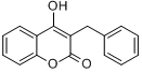 3-苄基-4-羟基香豆素;3-苄基-4-羟基香豆素;3-苄基-4-羟基-2H-1-苯并吡喃-2-酮;分子式结构图