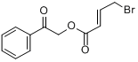 4-溴巴豆酸苯甲酰酯;4-溴巴豆酸苯甲酰酯;4-溴巴豆酸苯甲酰酯,97%分子式结构图