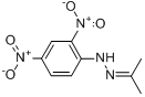 丙酮2,4-二硝基苯腙分子式结构图
