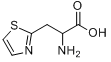 β-(2-噻唑)-DL-丙氨酸分子式结构图