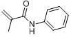 N-苯基甲基丙烯酰胺分子式结构图