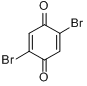 2,5-二溴-1,4-苯醌;二溴苯醌;分子式结构图