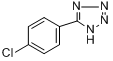 5-(4-氯苯基)-1H-四唑;5-(4-氯苯基)-1H-四唑;5-(4-氯苯基)-1H-四唑, 98+%分子式结构图