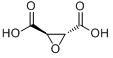 (2R,3R)-(-)- 环氧琥珀酸分子式结构图