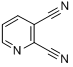 吡啶-2,3-二腈分子式结构图