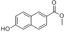 6-羟基-2-萘甲酯;6-羟基-2-萘酸甲酯分子式结构图