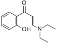 3-(二乙胺基)-1-(2-羟基苯基)-2-丙烯-1-酮分子式结构图