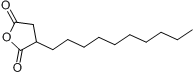癸基琥珀酸酐分子式结构图