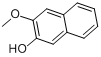 3-甲氧基-2-萘酚分子式结构图