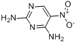 2,4-二氨基-5-硝基嘧啶分子式结构图