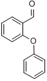 2-苯氧基苯甲醛分子式结构图