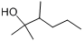 2,3-二甲基-2-己醇;二甲基己醇分子式结构图