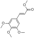 3,4,5-三甲基肉桂酸甲酯分子式结构图