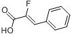 (Z)-α-氟肉桂酸分子式结构图