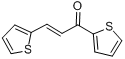 1,3-二-2-噻吩基-2-丙烯醛基-1-酮分子式结构图