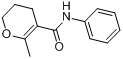 吡喃灵;2-甲基-5，6-二氢吡喃-3-甲酰替苯胺分子式结构图