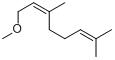 (Z)-1-甲氧基-3,7-二甲基,2-6辛二烯英文名称：6-Octadiene,1-methoxy-3,7-dimethyl-,(Z)-2;(Z)-1-甲氧基-3,分子式结构图