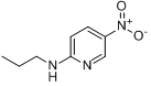 5-硝基-2-(正丙氨基)-吡啶;5-硝基-2-丙氨基)吡啶分子式结构图