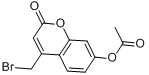 4-溴甲基-7-乙酸香豆素分子式结构图