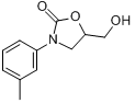 托洛沙酮;涛洛西酮;多劳喜动;5-羟甲基-3-(3-甲基苯基)噁唑烷-2-酮分子式结构图
