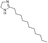 十一烷基咪唑啉分子式结构图