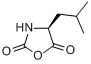 (S)-(-)-4-异丁基氧氮杂环戊烷-2,5-二酮;(S)-(-)-4-异丁基氧氮杂环戊烷-2,5-二酮;分子式结构图