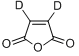 马来酸酐-d2分子式结构图