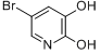 5-溴-2,3-吡啶二醇分子式结构图