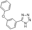 5-(3-苯氧基苯基)-1H-四唑分子式结构图